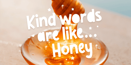 Smelly Peach Font Poster 5