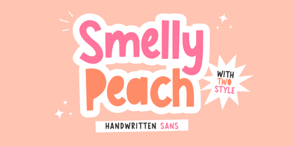 Smelly Peach Fuente Póster 1