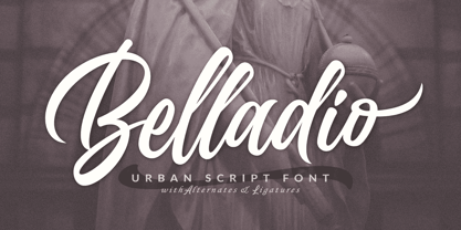 Belladio Font Poster 1