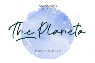 The Planeta Font Poster 1