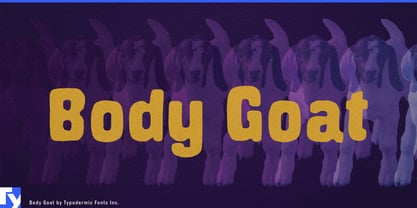 Body Goat Fuente Póster 1