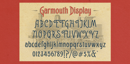 Garmouth Display Font Poster 8
