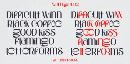 Victory History Font Poster 5