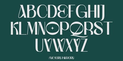 Victory History Font Poster 3