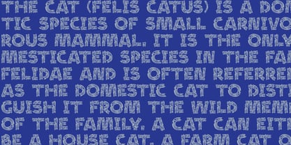 Cat Fight Font Poster 8