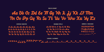 Pinup New Font Poster 8