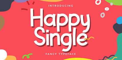 Happy Single Font Poster 1