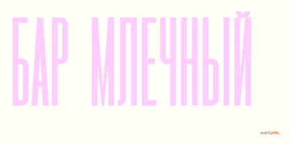 Milky Bar Font Poster 8
