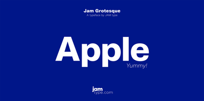 Jam Grotesque Font Poster 5