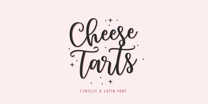Cheese Tarts Font Poster 1