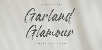 Garland Glamour Fuente Póster 1