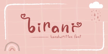 Birani Font Poster 1