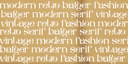 The Bafger Font Poster 5