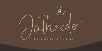 Jatheedo Font Poster 1