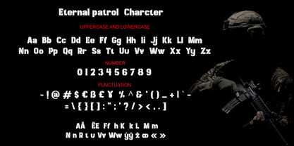 Eternal Patrol Font Poster 6