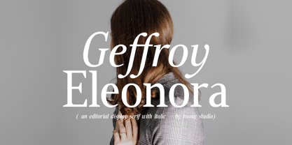 Geffroy Eleonora Font Poster 1