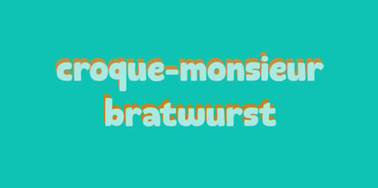 Moutarde Font Poster 2