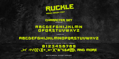 Ruckle Font Poster 8