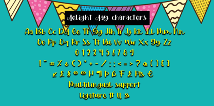 Delight Day Font Poster 5