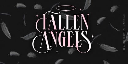 Fallen Angels Font Poster 1