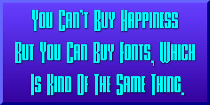 Display Prominent Font Poster 3