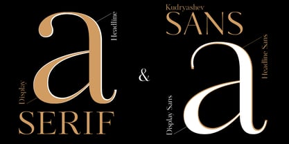 Kudryashev Display Font Poster 3