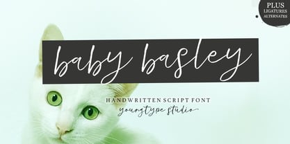 Baby Basley Font Poster 1
