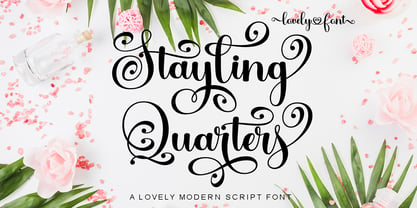 Stayling Quarters Font Poster 1