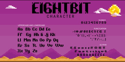 Eightbit Font Poster 5