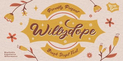 Willydope Font Poster 1