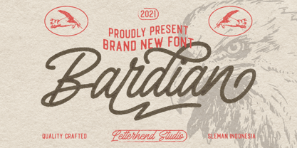 The Bardian Font Poster 1