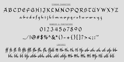 Engrave Font Poster 8