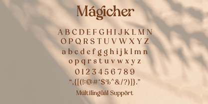 Magicher Font Poster 10