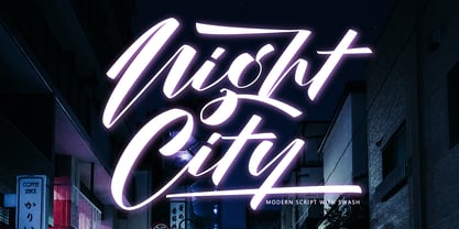 Night City Fuente Póster 1