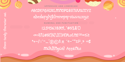 Choco Candy Font Poster 7