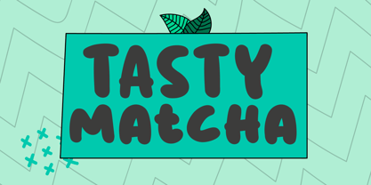 Tasty Matcha Font Poster 1