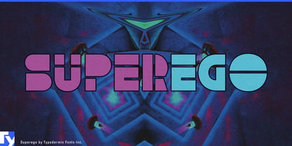 Superego Font Poster 1