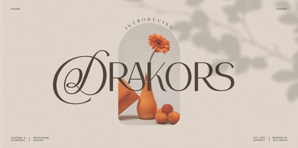 Drakors Font Poster 1