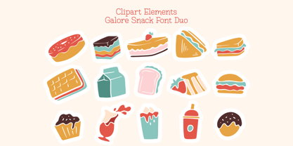Galore Snack Font Poster 6
