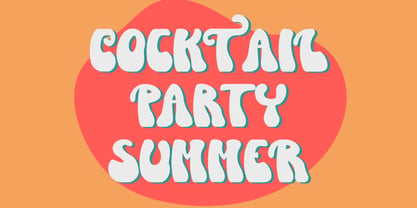 Hot Party Font Poster 6