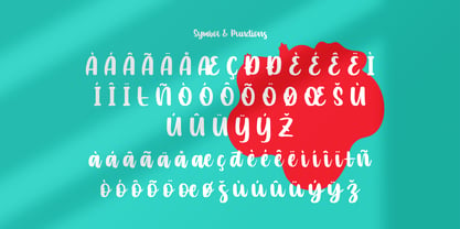 Bright Fairy Font Poster 10