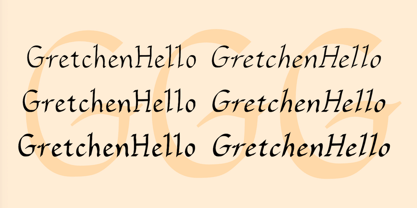 GretchenHello Fuente Póster 3