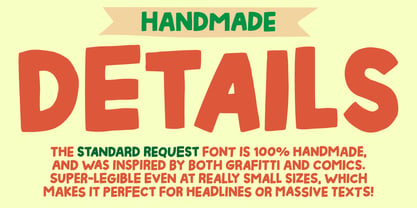 Standard Request Font Poster 7