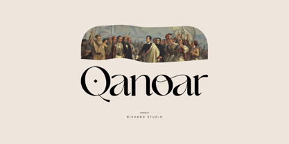 Qanoar Font Poster 1