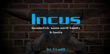 Incus Font Poster 1