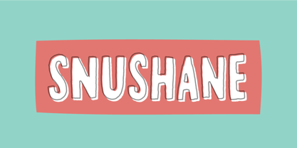 Snushane Font Poster 1