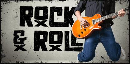 Rocker Squad Font Poster 3
