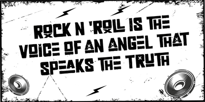 Rocker Squad Font Poster 4