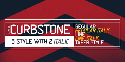 Curbstone Font Poster 4