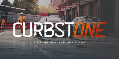 Curbstone Font Poster 1